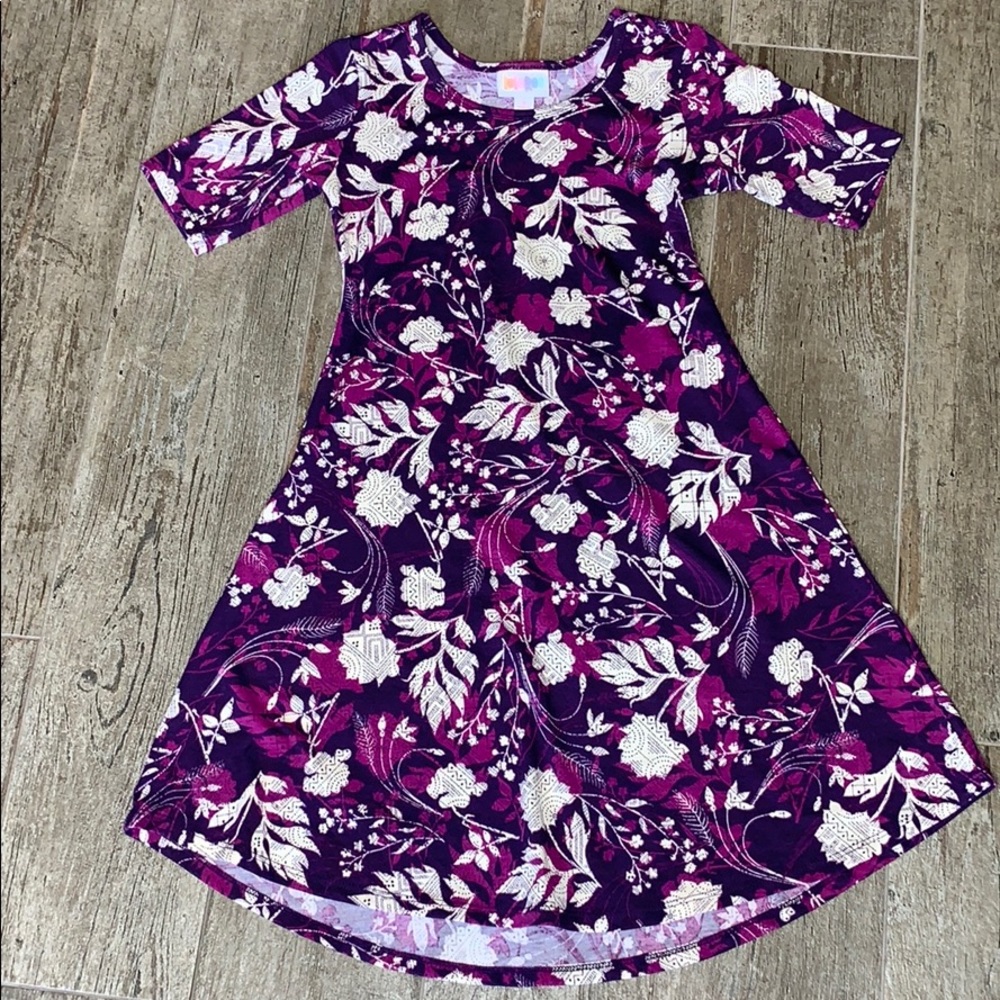 LulaRoe girls dress